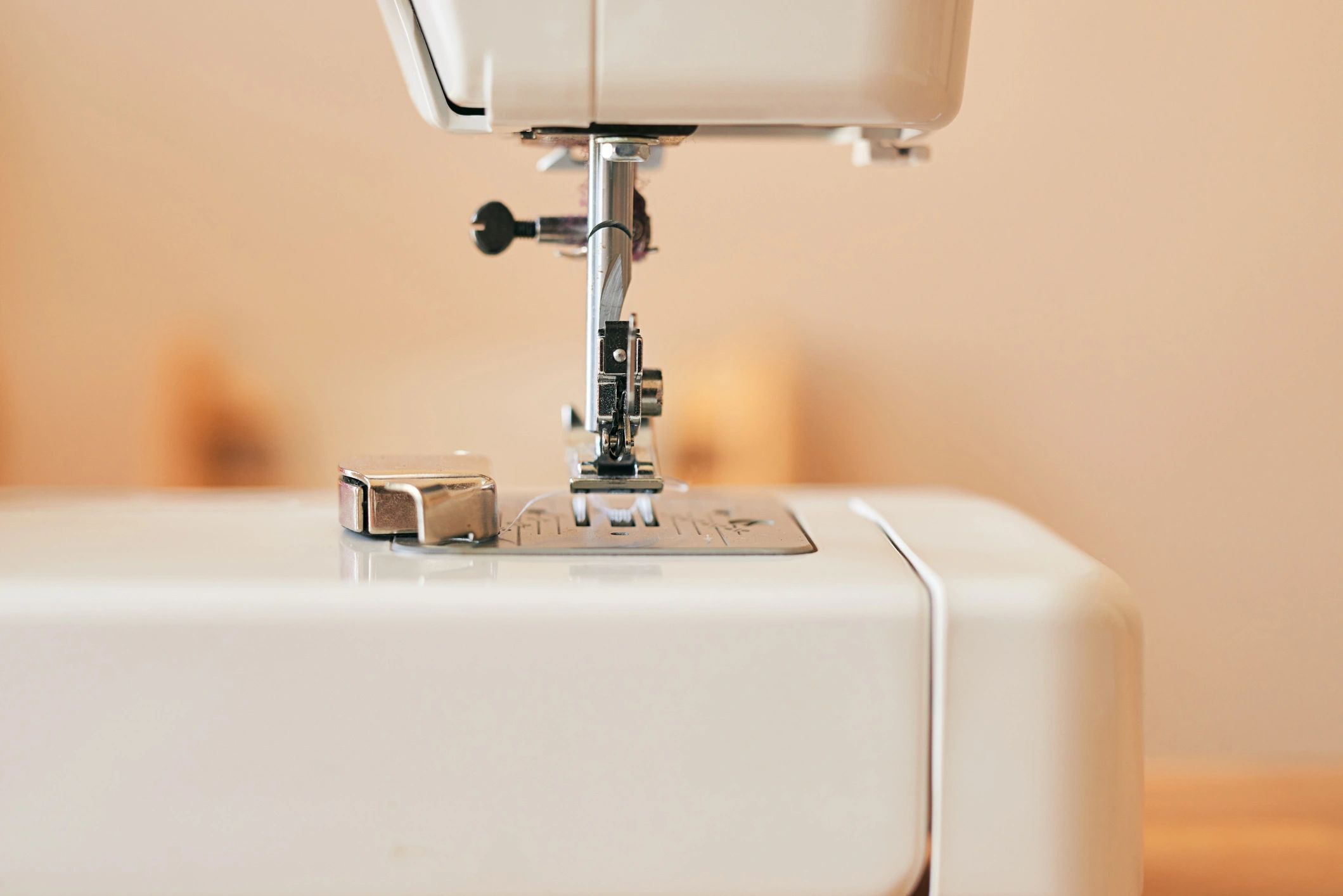 Sewing machine in a studio